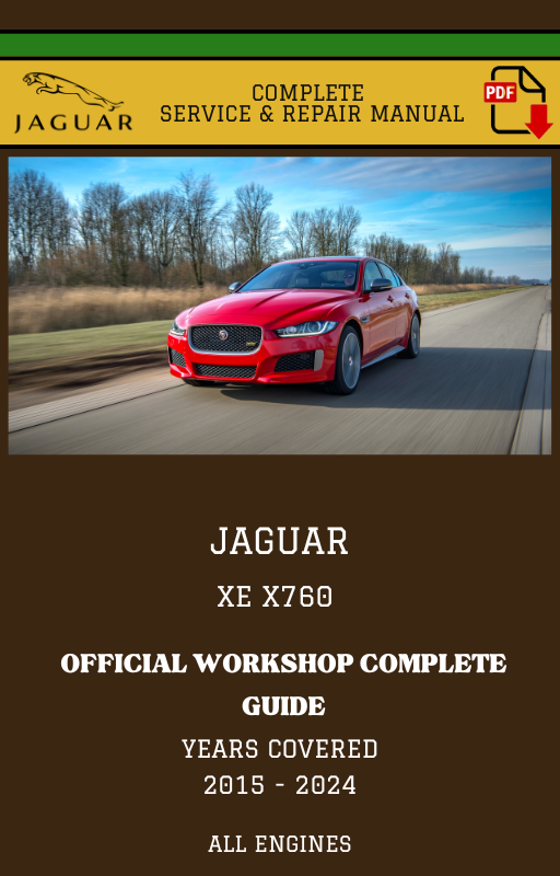 Manual De Servicio Jaguar Libro De Historial De Servicio En Blanco Para Jaguar XF, XJ, XK Y Tipo X - Registra Mantenimientos Y Reparaciones Folleto Registro Reparaciones Jaguar