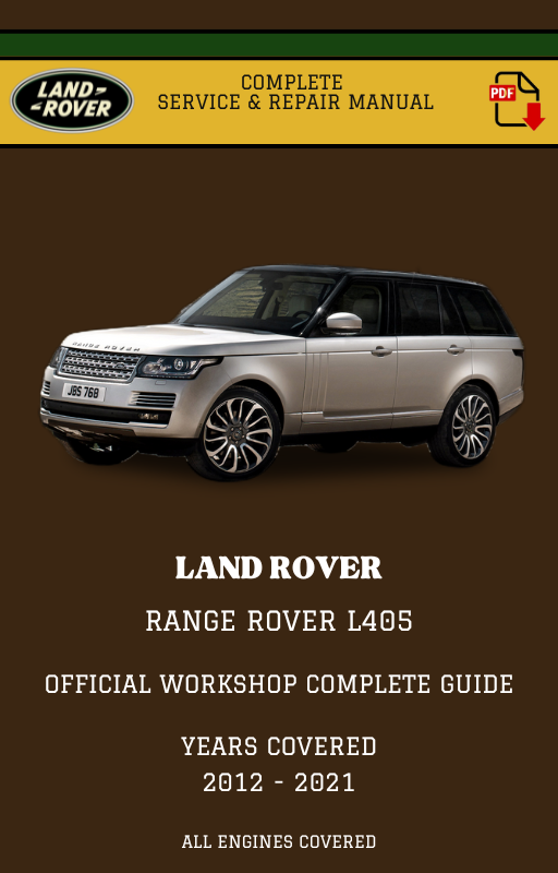 Land Rover Range Rover L405 Complete Workshop Manual